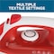 Commercial Care Steam Iron, Self-Cleaning Steamer for Clothes with Nonstick Soleplate CCSI100 - alternate 6